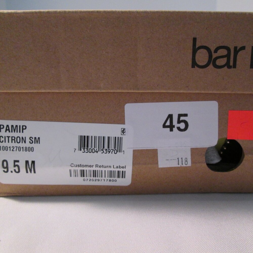 Bar III Pami Strappy Flat Sandals Citron NIB Sz 9.5 M - Picture 8 of 8